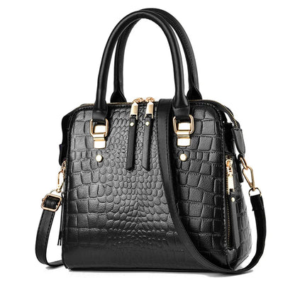 Luxury Crocodile Pattern Tote