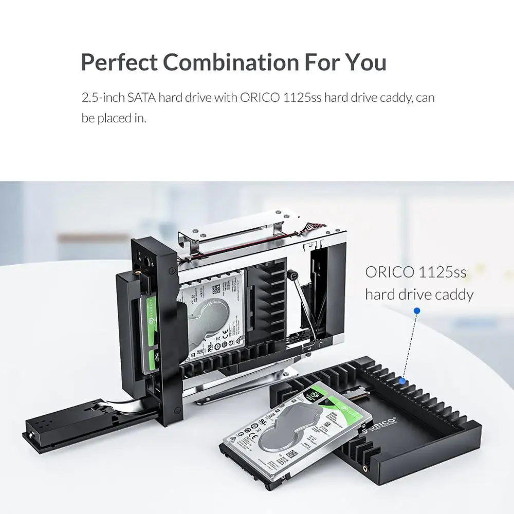 ORICO Internal 3.5" SATA HDD/SSD Mounting Bracket Caddy Tray - 6