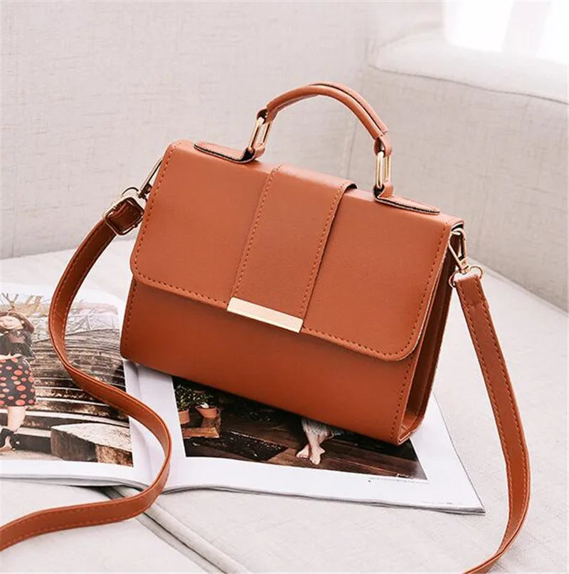 Luxury Solid Flap Crossbody