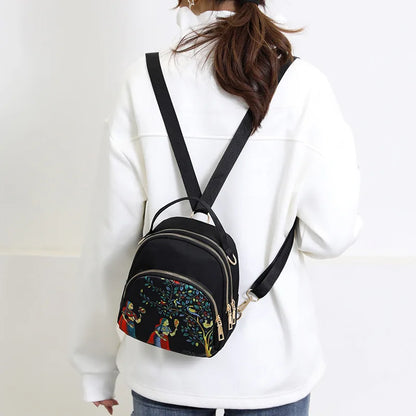 Luxury Multifunctional Nylon Backpack