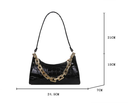 Alligator Underarm Bag