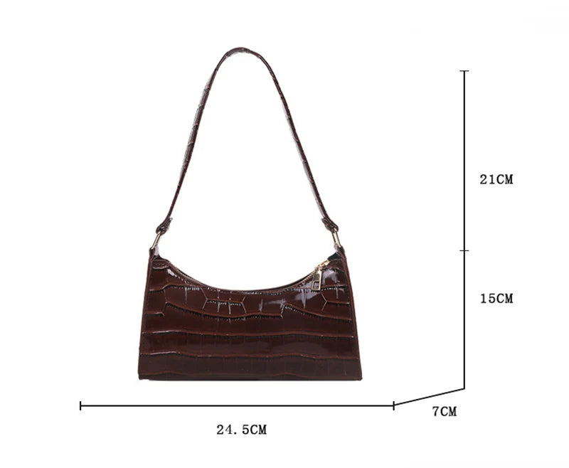 Alligator Underarm Bag