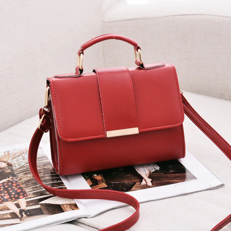 Luxury Solid Flap Crossbody