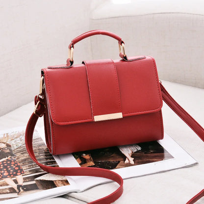 Luxury Solid Flap Crossbody