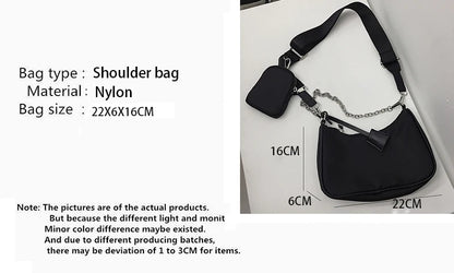 Luxury Versatile Nylon Bag Set