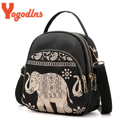 Luxury Multifunctional Nylon Backpack