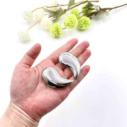 Stainless Steel Cooling Eye Pads for Puffy Eyes & Dark Circles