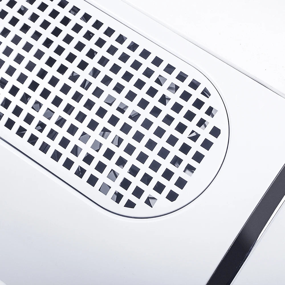 3-Fan Nail Dust Collector - 40W Professional Manicure Vacuum