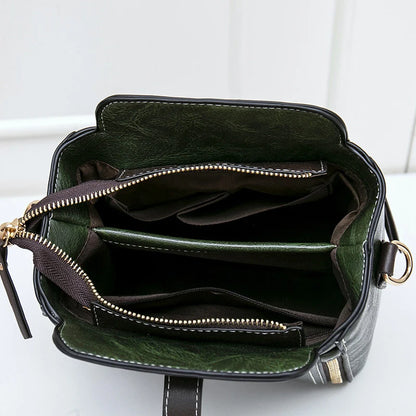 Luxury PU Leather Bucket Bag