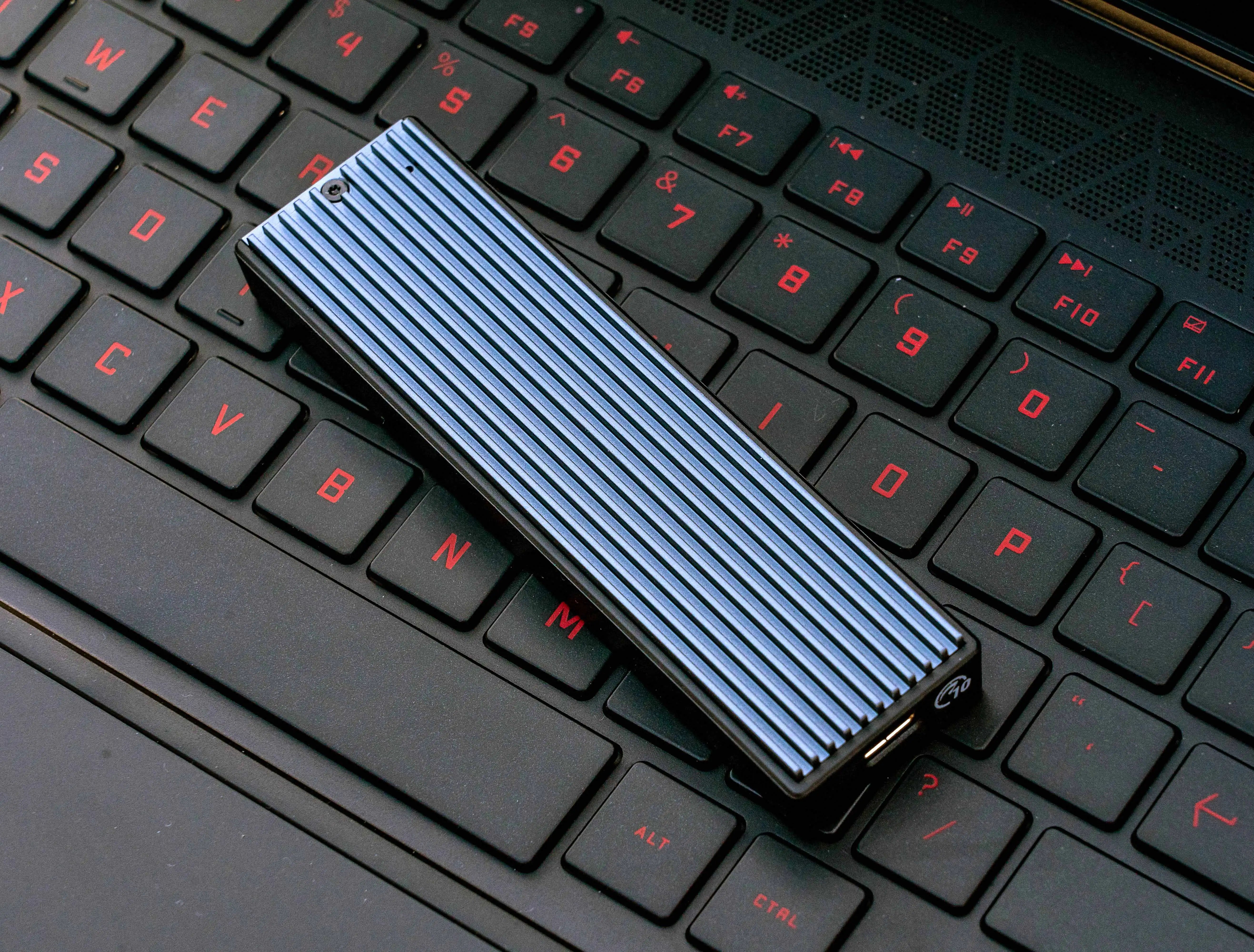 ORICO M.2 NVMe SATA SSD Enclosure - 10Gbps Portable External Drive Case - 26