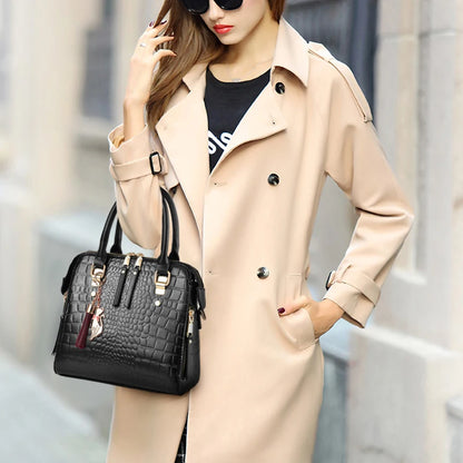 Luxury Crocodile Pattern Tote