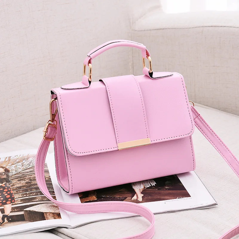 Luxury Solid Flap Crossbody