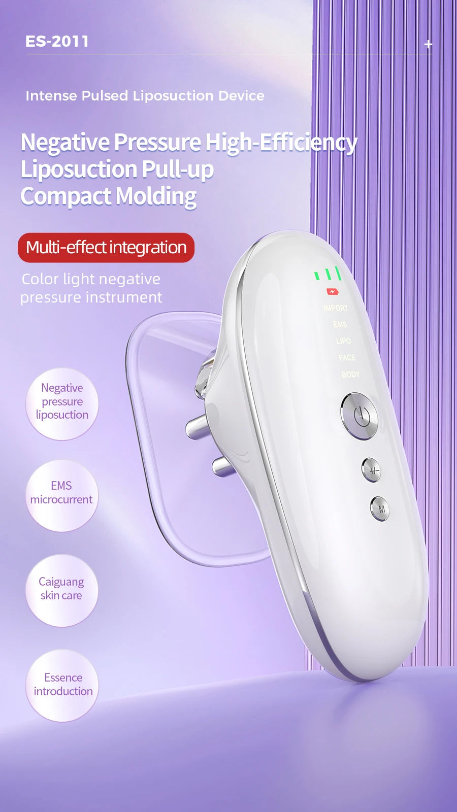 4-in-1 Body Sculpting & Face Lifting Device - Cellulite Removal & Skin Tightening - 7