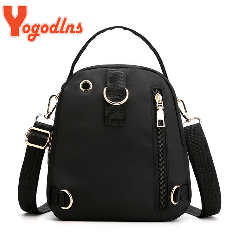 Luxury Multifunctional Nylon Backpack