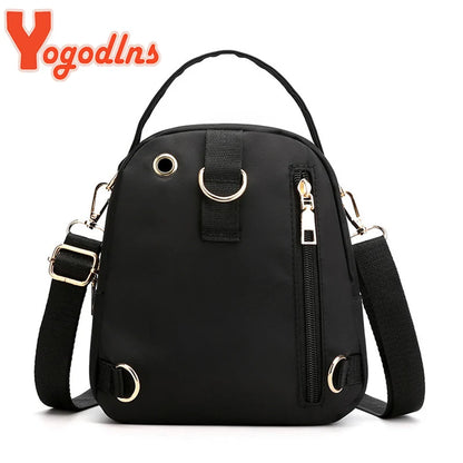 Luxury Multifunctional Nylon Backpack