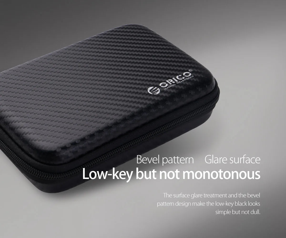 Portable 2.5-inch Hard Drive Protective Case - Shockproof EVA Storage Bag
