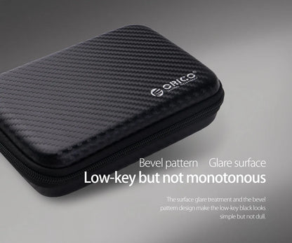Portable 2.5-inch Hard Drive Protective Case - Shockproof EVA Storage Bag