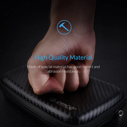Portable 2.5-inch Hard Drive Protective Case - Shockproof EVA Storage Bag