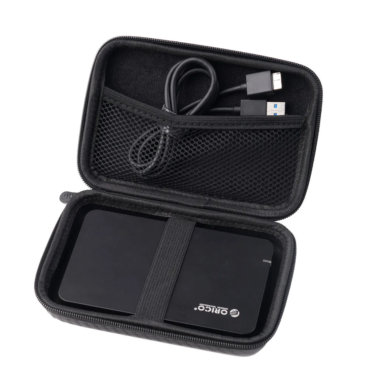 Portable 2.5-inch Hard Drive Protective Case - Shockproof EVA Storage Bag