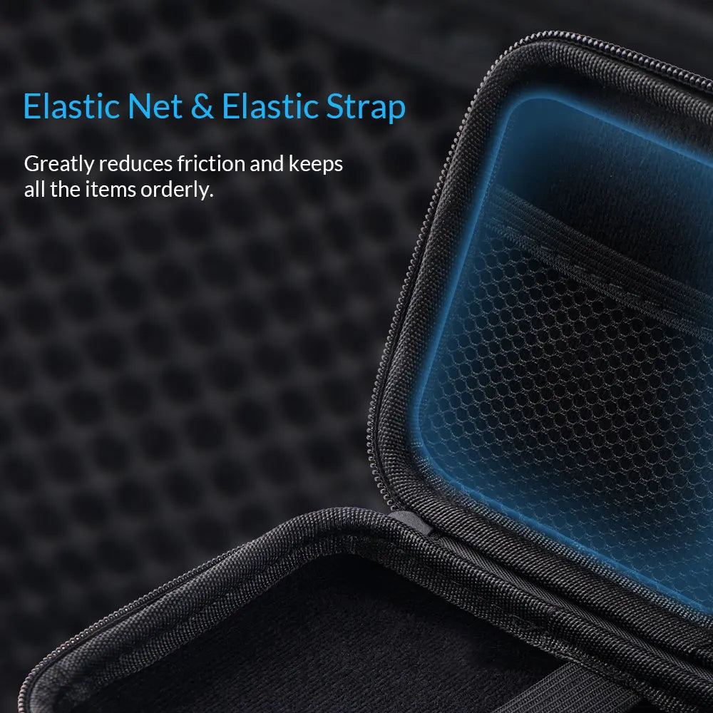 Portable 2.5-inch Hard Drive Protective Case - Shockproof EVA Storage Bag