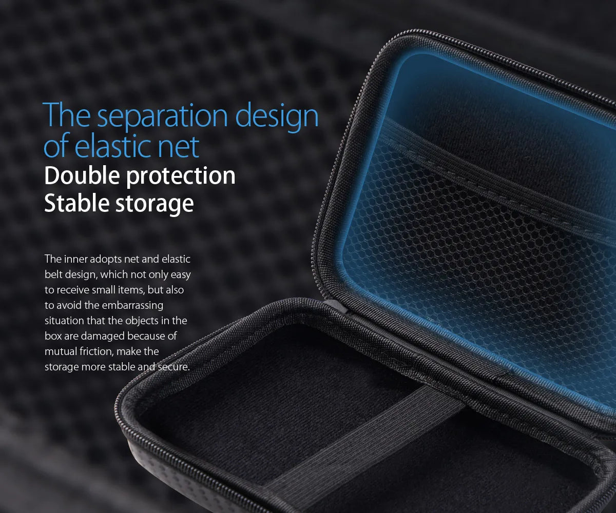 Portable 2.5-inch Hard Drive Protective Case - Shockproof EVA Storage Bag - 10