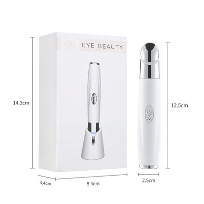 3-in-1 LED Photon Eye & Face Beauty Wand - Anti-Aging Massager for Dark Circles