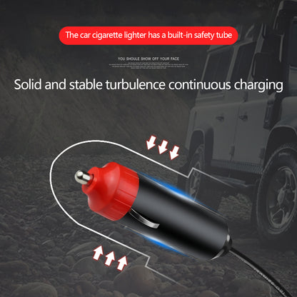 2-in-1 Car Heater and Cooling Fan - 12V/24V Windshield Defroster & Demister