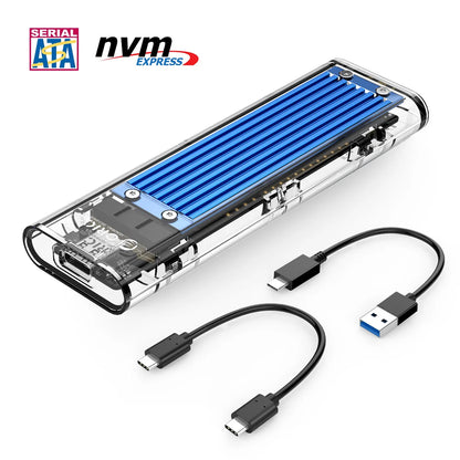 ORICO M.2 NVMe SSD Enclosure USB 3.1 Type-C External Hard Drive Case
