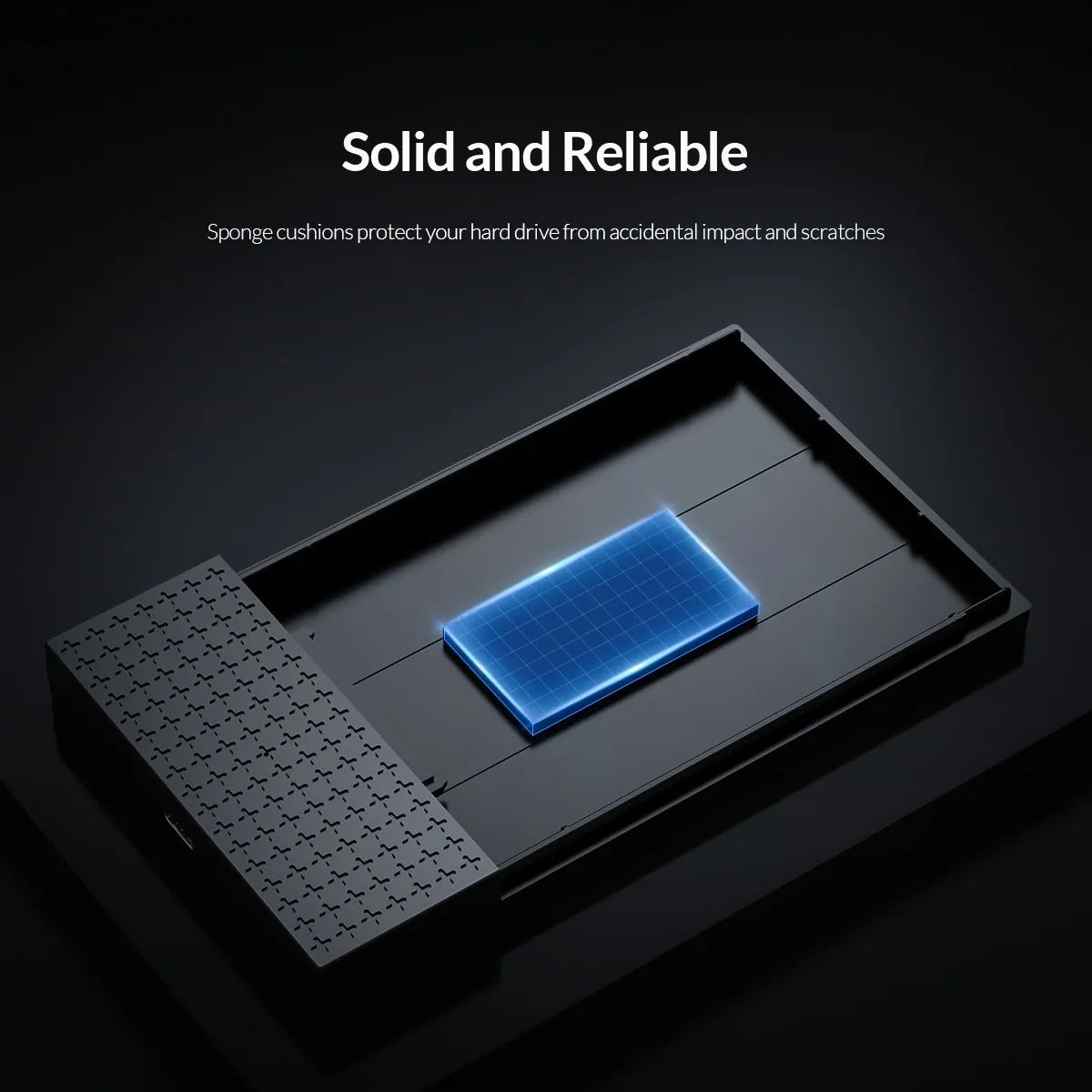 ORICO 2.5" USB-C Hard Drive Enclosure SATA to USB 3.1 SSD/HDD Adapter Case - 10