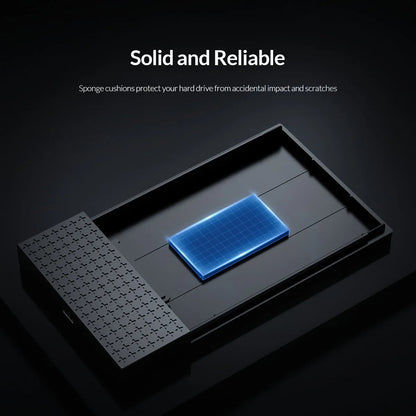 ORICO 2.5" USB-C Hard Drive Enclosure SATA to USB 3.1 SSD/HDD Adapter Case