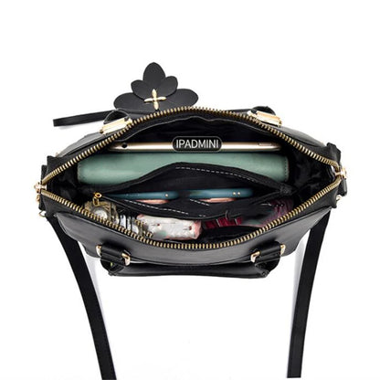 Luxury Embroidered Tassel Tote