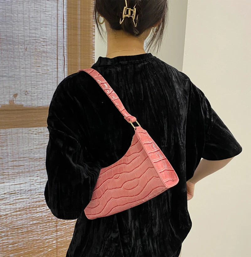 Alligator Underarm Bag