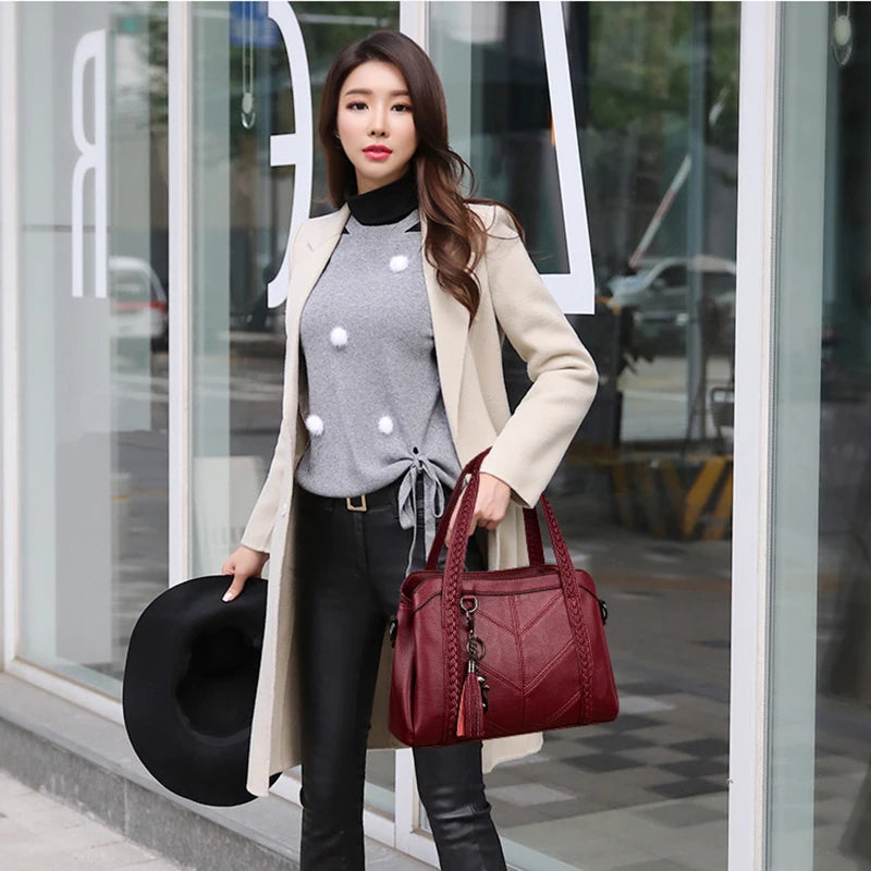 Luxury Luxury Tassel Tote Bag