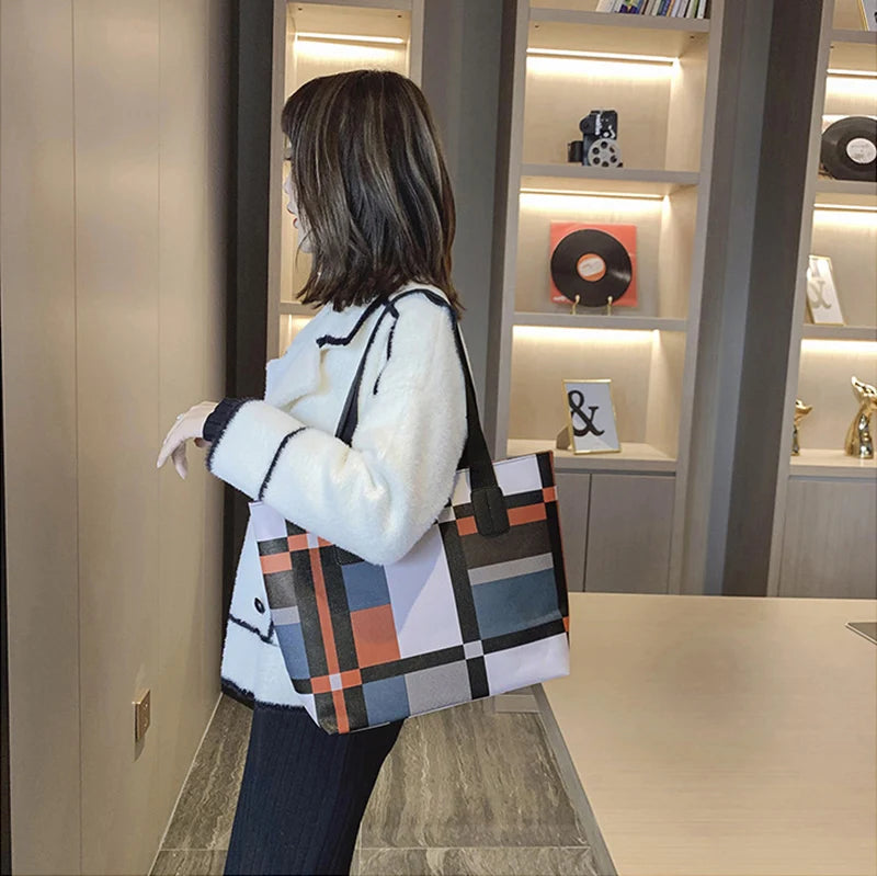 Luxury Large PU Leather Tote