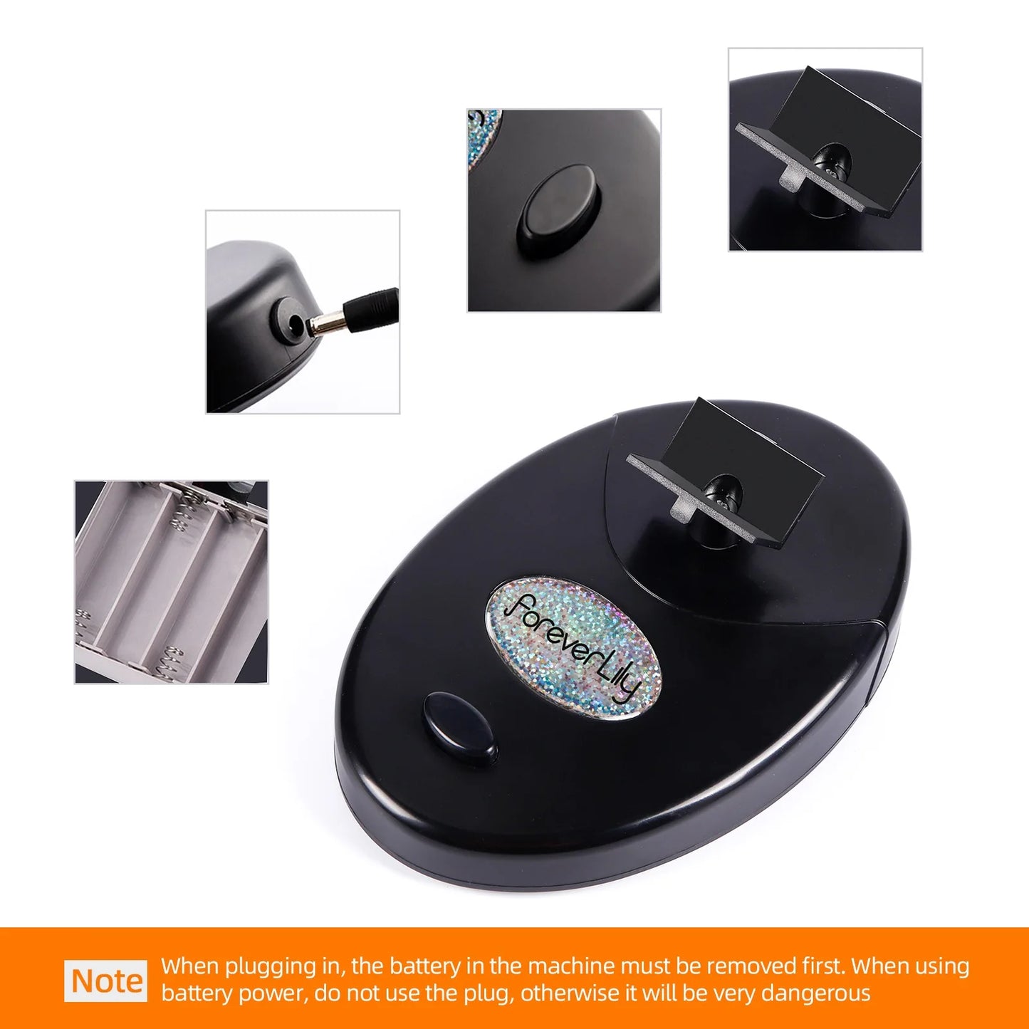 Electric Nail Polish & Tattoo Ink Bottle Shaker