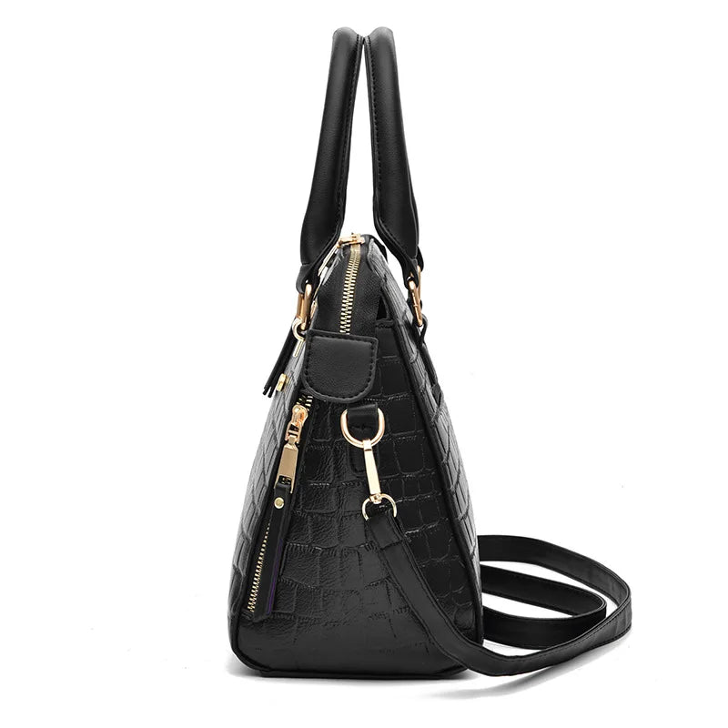 Luxury Crocodile Pattern Tote