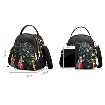 Luxury Multifunctional Nylon Backpack