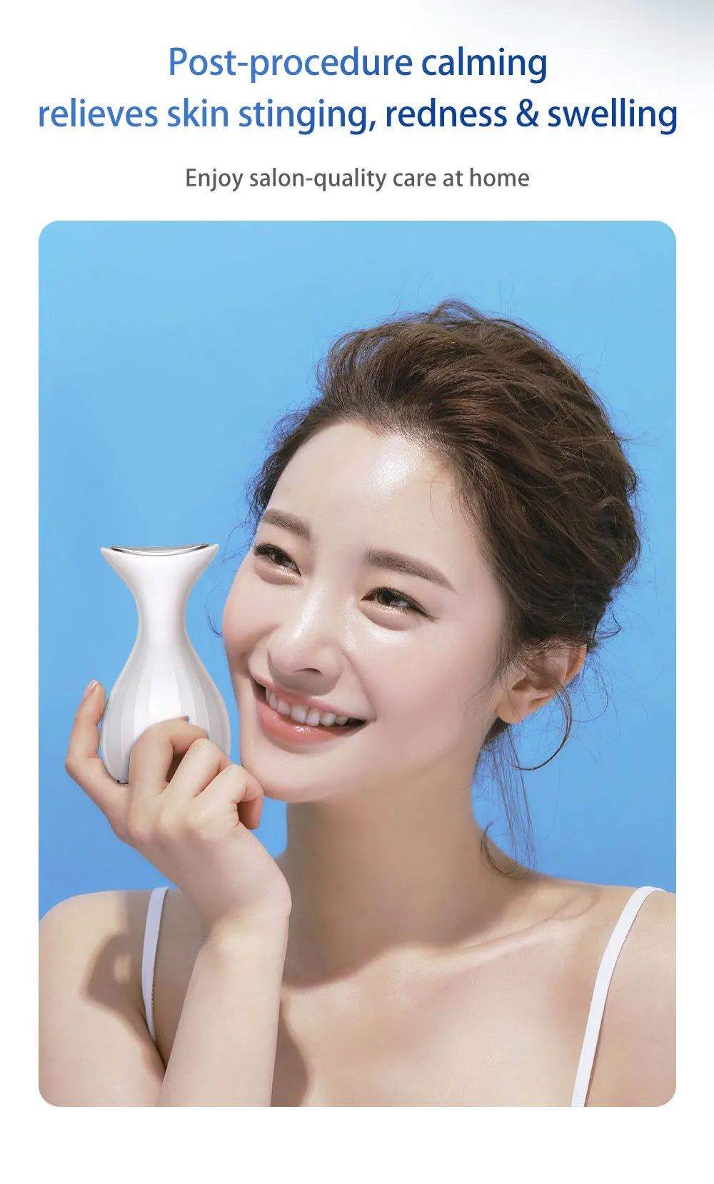 Facial Ice Cooling Hammer for Skin Tightening and Pore Reduction