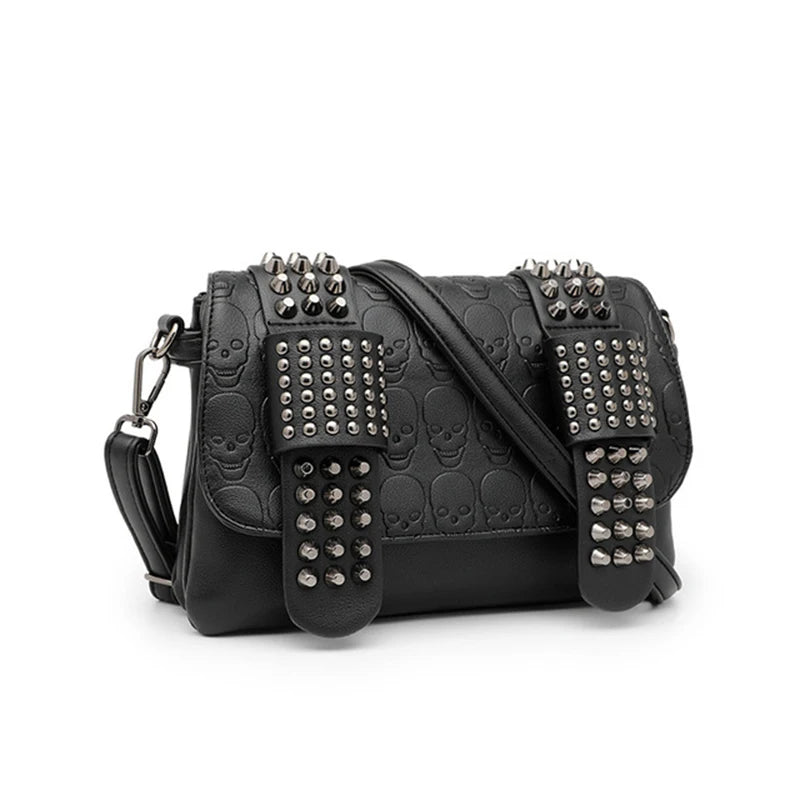Luxury Vintage Rivet Punk Bag