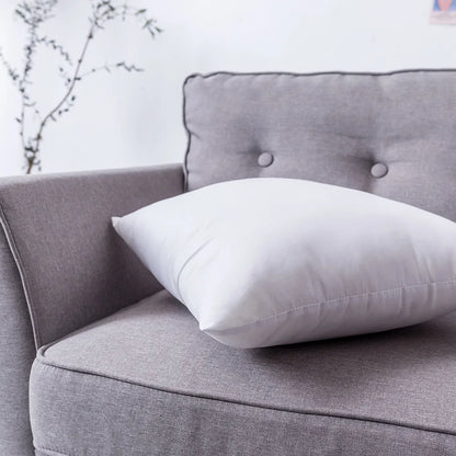 Premium Hollow Fiber Throw Pillow Insert - Soft & Supportive Cushion Core