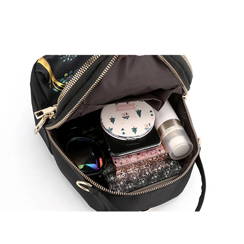 Luxury Multifunctional Nylon Backpack