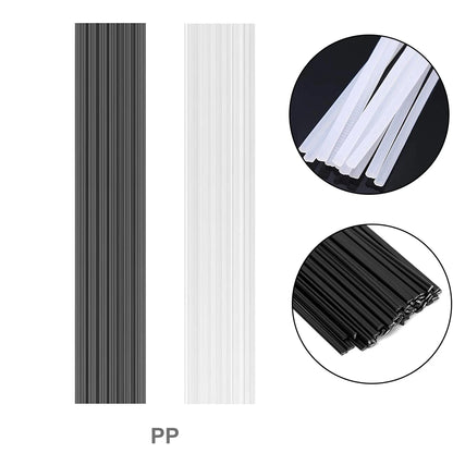 20cm Plastic Welding Rods Set - PP PE PVC ABS Sticks for Car Bumper & Plastic Repair
