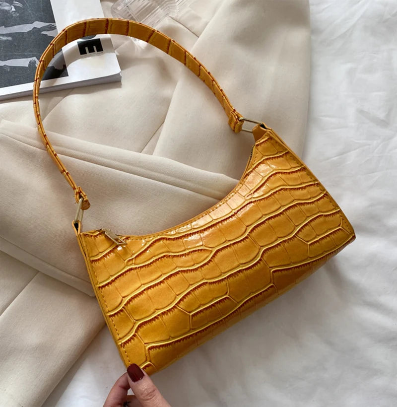 Alligator Underarm Bag