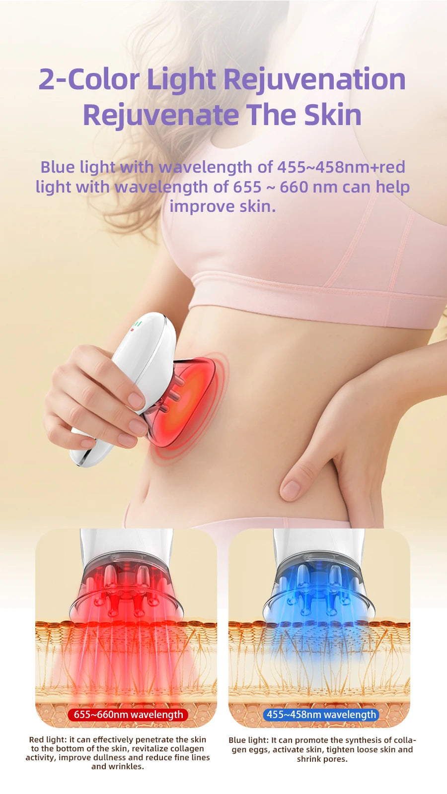 4-in-1 Body Sculpting & Face Lifting Device - Cellulite Removal & Skin Tightening - 12