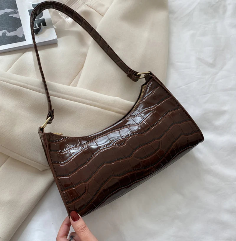 Alligator Underarm Bag