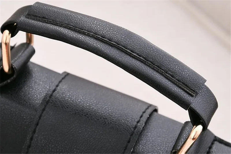 Luxury Solid Flap Crossbody
