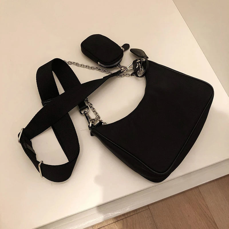 Luxury Versatile Nylon Bag Set