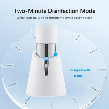 3-in-1 LED Photon Eye & Face Beauty Wand - Anti-Aging Massager for Dark Circles