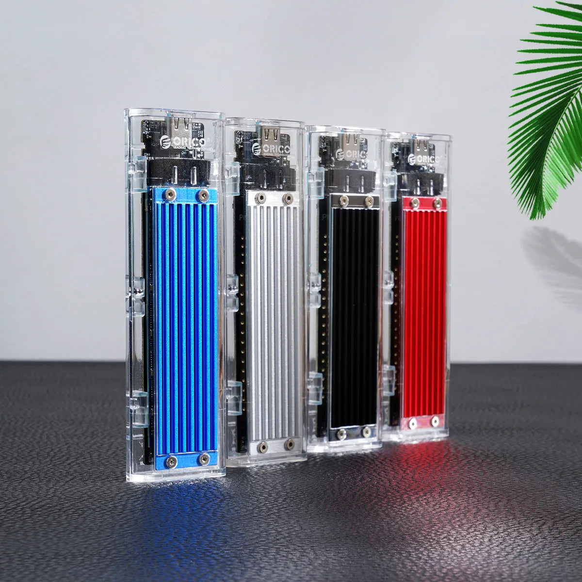ORICO M.2 NVMe SSD Enclosure USB 3.1 Type-C External Hard Drive Case - 49