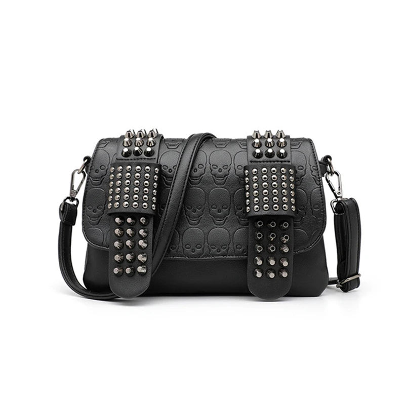 Luxury Vintage Rivet Punk Bag